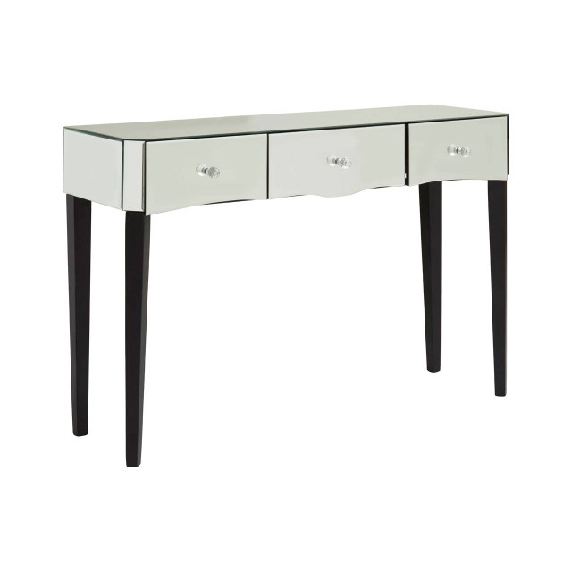 Premier Housewares Gabriella Mirrored Console Table