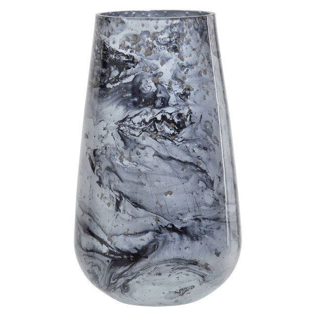 premier housewares Garan Grey Marble Effect Large Vase