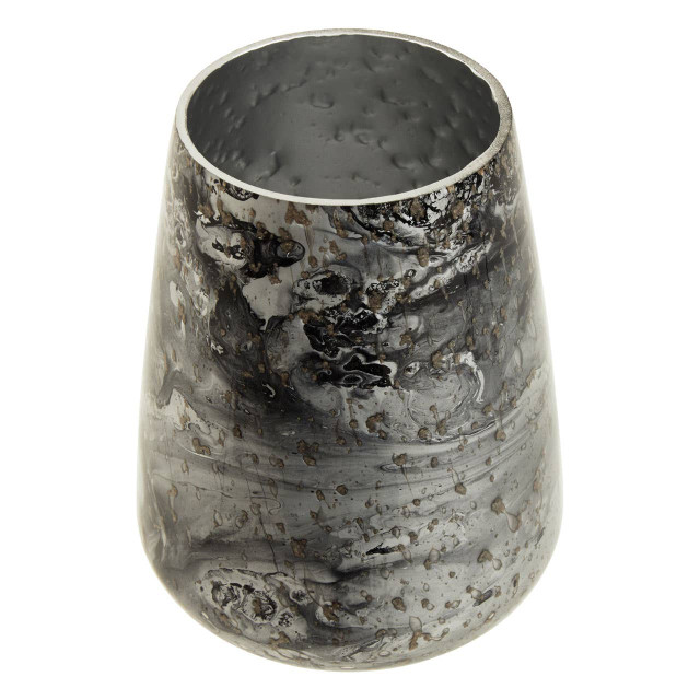 Premier Housewares Garan Grey Marble Effect Small Vase