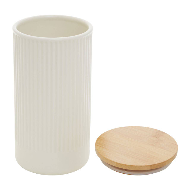 premier housewares Geome Cream 1250ml Storage Canister
