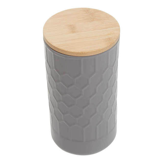 Premier Housewares Geome Grey 1250ml Storage Canister