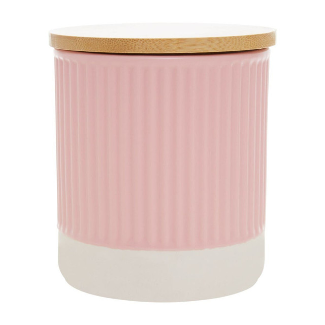 premier housewares Geome Pink 550ml Storage Canister