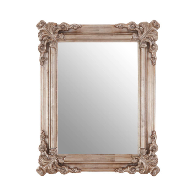 Premier Housewares Georgia Silver Frame Wall Mirror