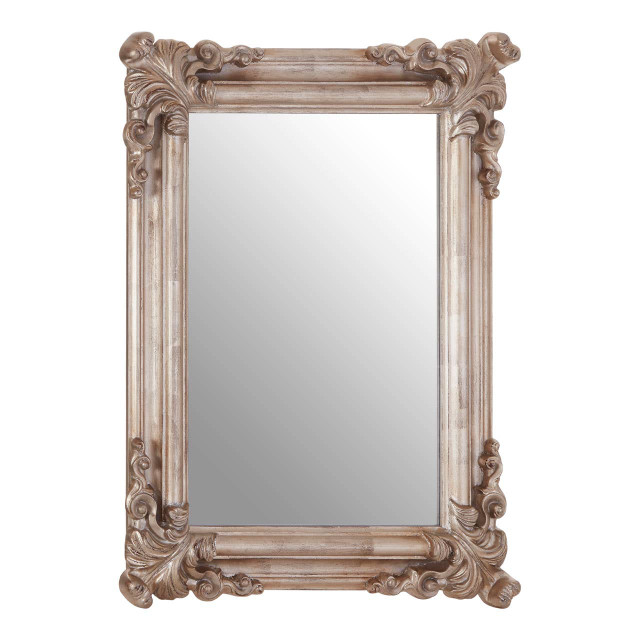 Premier Housewares Georgia Silver Frame Wall Mirror