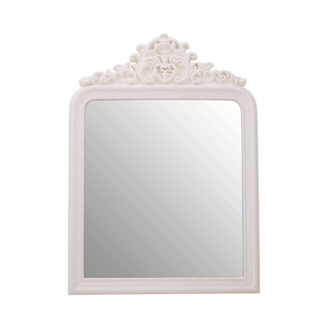Premier Housewares Giordano Ornate Cream Wall Mirror
