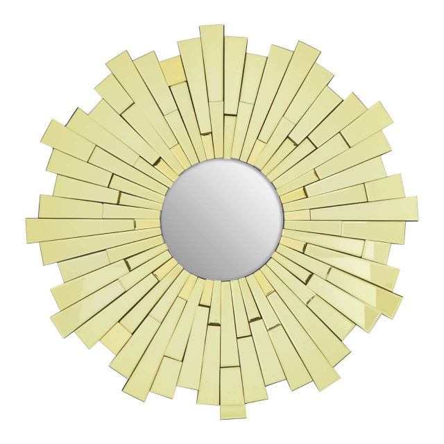 Premier Housewares Glitzy Large Circular Wall Mirror