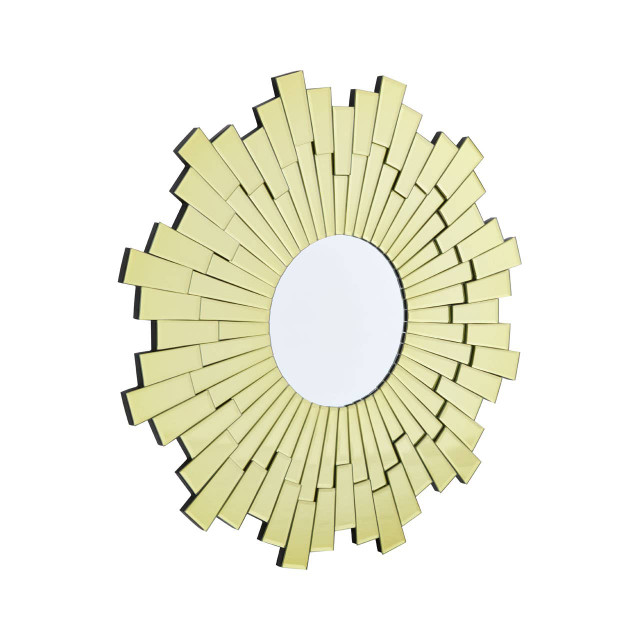 Premier Housewares Glitzy Small Circular Wall Mirror