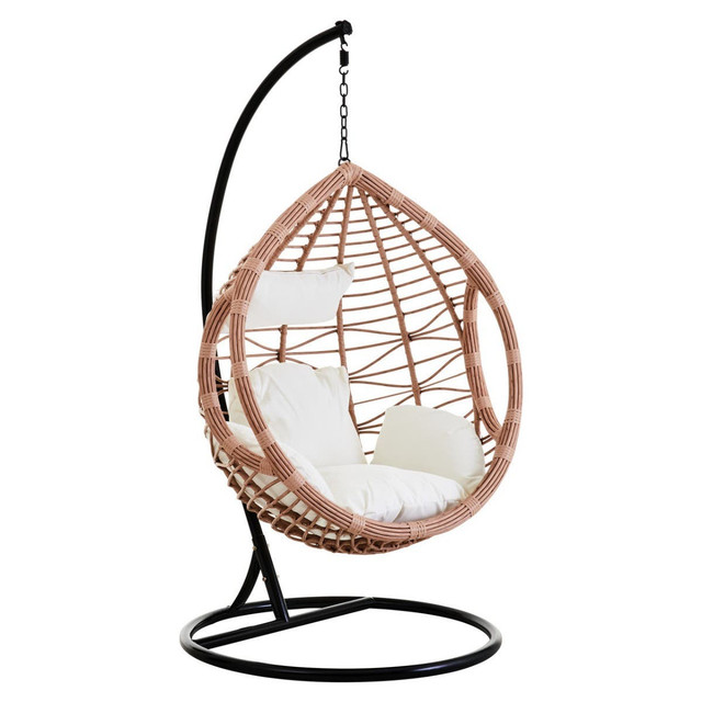 premier housewares Goa Natural Rattan Effect Hanging Chair