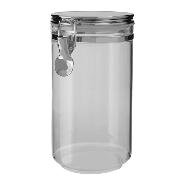 Premier Housewares Gozo Jar With Silver Lid 1100 Ml