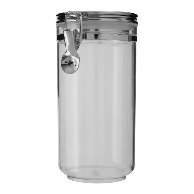 premier housewares Gozo Jar With Silver Lid 1100 ml