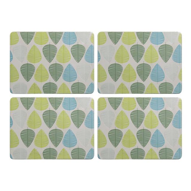 premier housewares Green Leaf Set Of Four Placemats