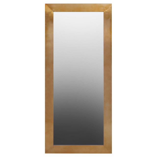Premier Housewares Grenoble Gold Finish Rectangular Wall Mirror