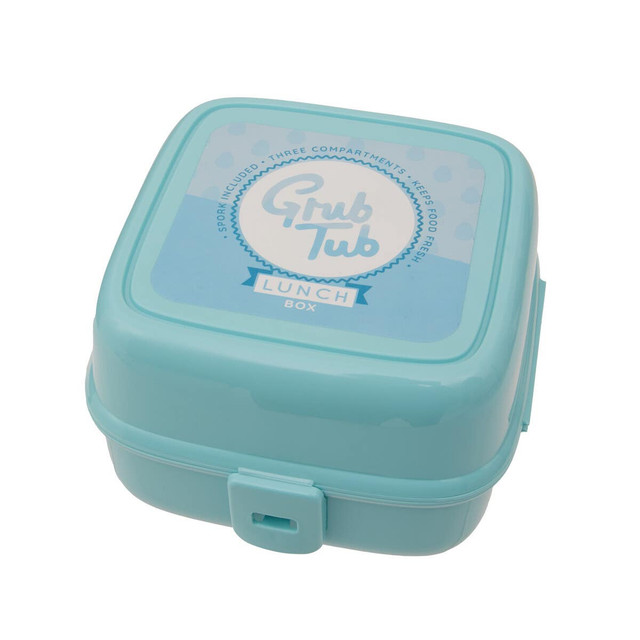 Premier Housewares Grub Tub 4 Compartments Mint Green Lunch Box