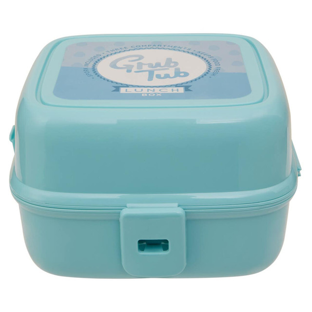 Premier Housewares Grub Tub 4 Compartments Mint Green Lunch Box