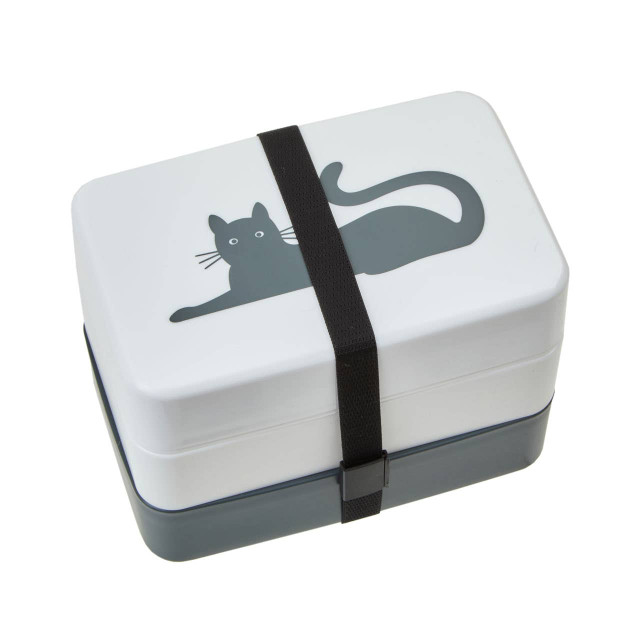 Premier Housewares Grub Tub Cat Lunch Box With Cutlery