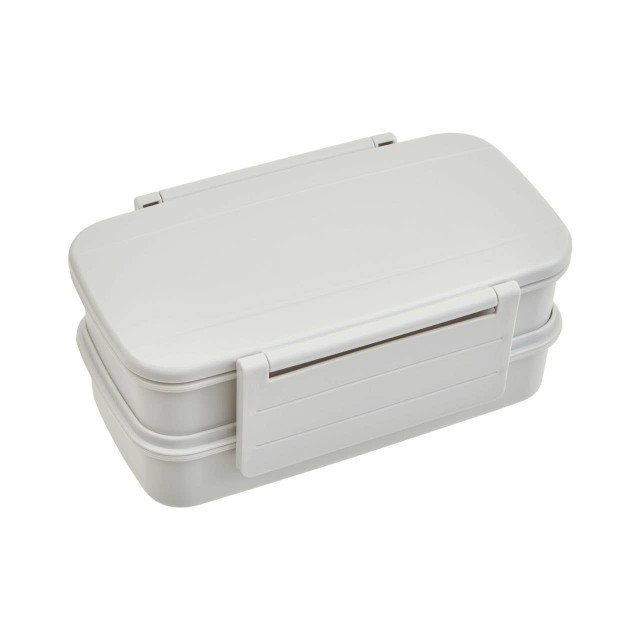 Premier Housewares Grub Tub Grey Lunch Box With Cutlery