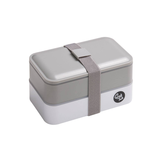 Premier Housewares Grub Tub Grey Stackable Lunch Box