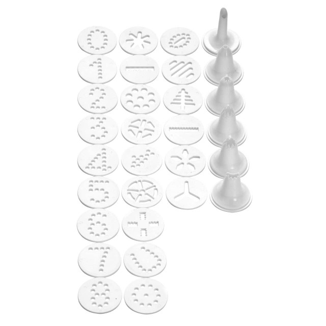 Premier Housewares Hallie 24Pc Icing Templates Decorating Set