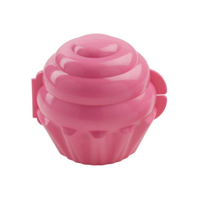premier housewares Hallie Hot Pink Cupcake Storage Container