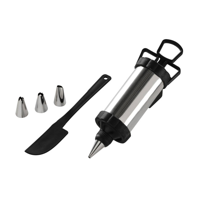 premier housewares Hallie Icing Syringe Set with Nozzles and Spatula