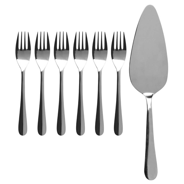Premier Housewares Hallie Stainless Steel Cake Serving Set