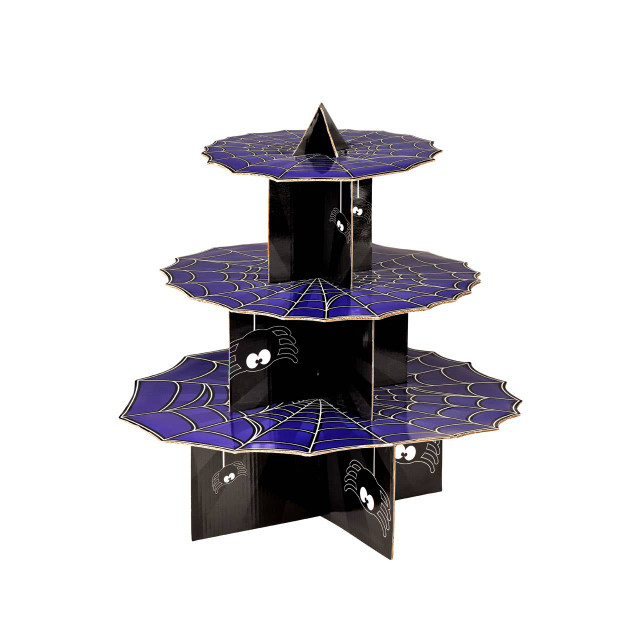 premier housewares Halloween Incy Wincy 3 Tier Spider Cake Stand