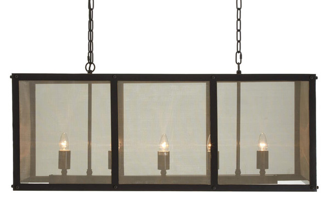 Premier Housewares Hampstead Black Finish Wide Pendant Light With Hints Of Gold