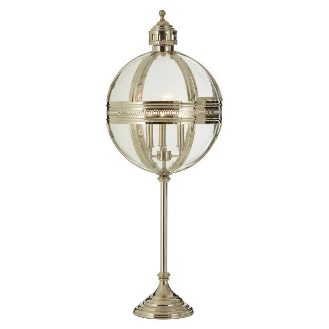 Premier Housewares Hampstead Nickel Finish Table Lamp