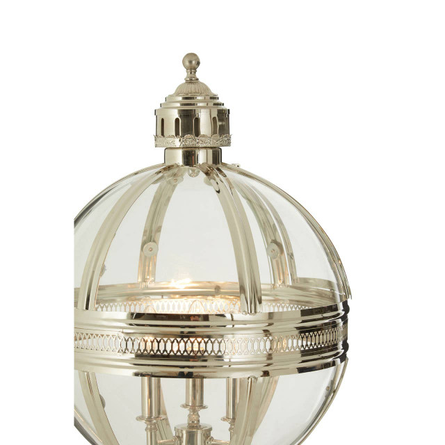 Premier Housewares Hampstead Nickel Finish Table Lamp