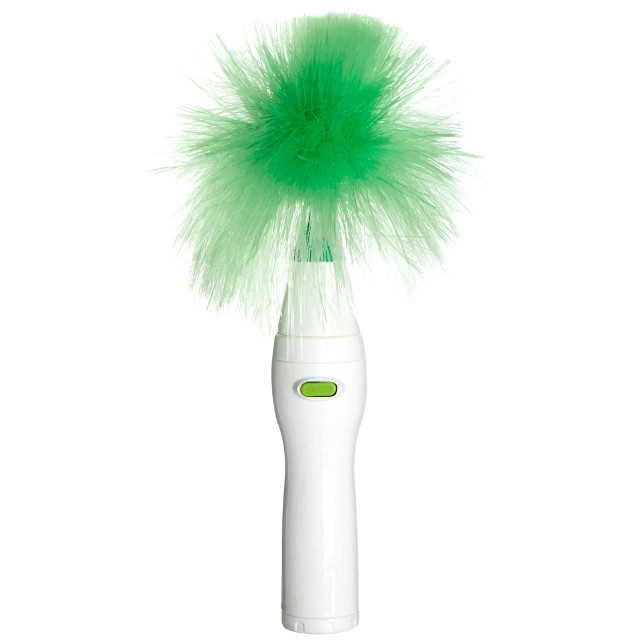 Premier Housewares Handy White And Green Rotating Duster