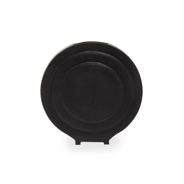 Premier Housewares Hapax Round Matt Black Finish Vase
