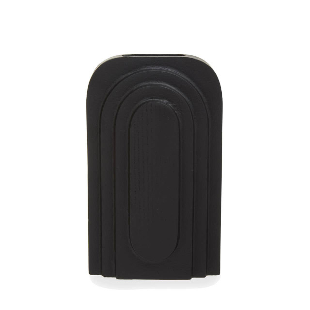Premier Housewares Hapax Tall Matt Black Finish Vase