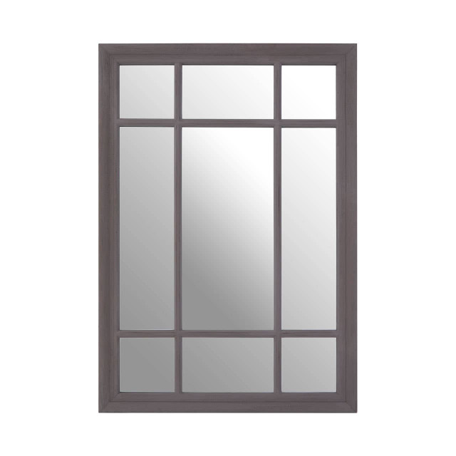 Premier Housewares Hawthorne Antique Grey Finish Wall Mirror