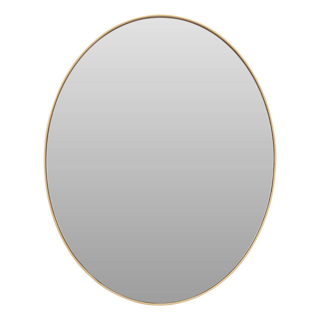Premier Housewares Helen Medium Gold Finish Oval Wall Mirror