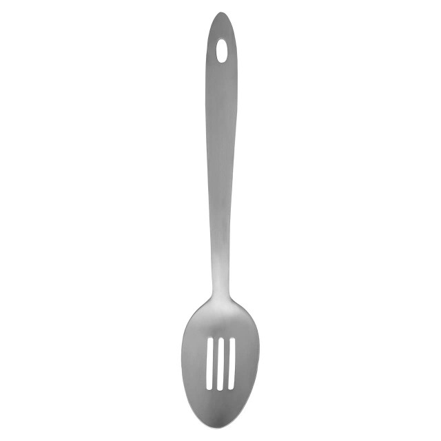 Premier Housewares Hera Brushed Finish Slotted Spoon