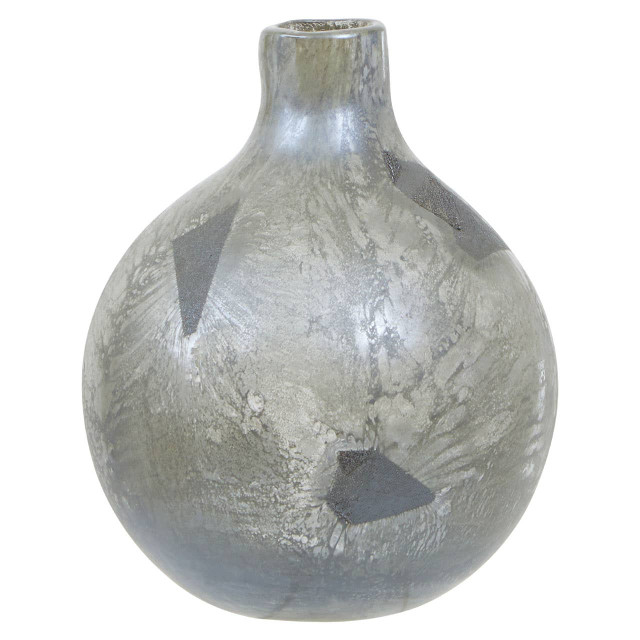 Premier Housewares Herbie Small Metallic Effect Bottle Vase