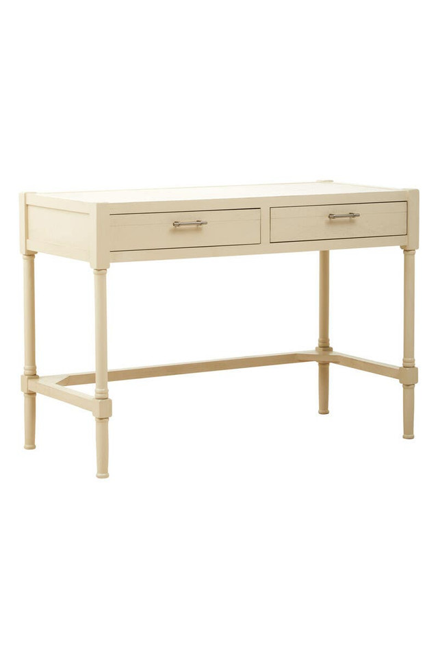 Premier Housewares Heritage Ivory Desk With 2 Drawers
