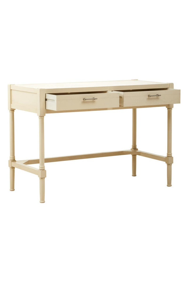 Premier Housewares Heritage Ivory Desk With 2 Drawers