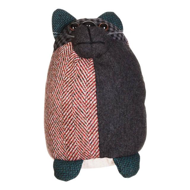 Premier Housewares Heritage Large Green Cat Door Stop