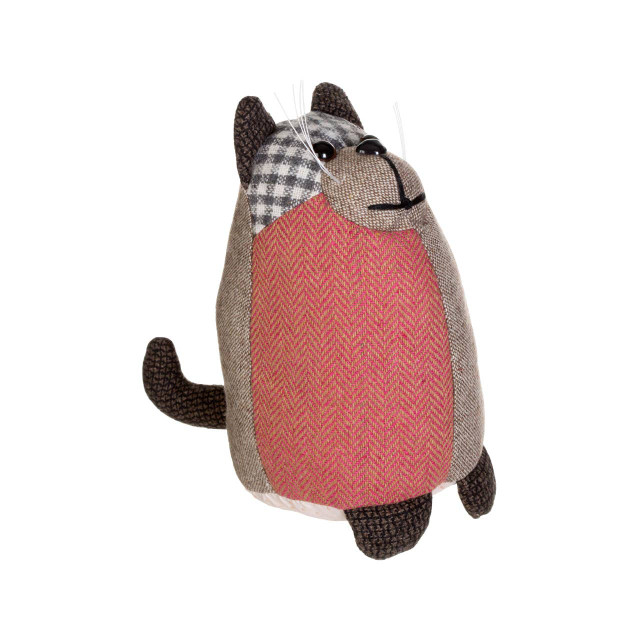 Premier Housewares Heritage Small Brown Cat Door Stop