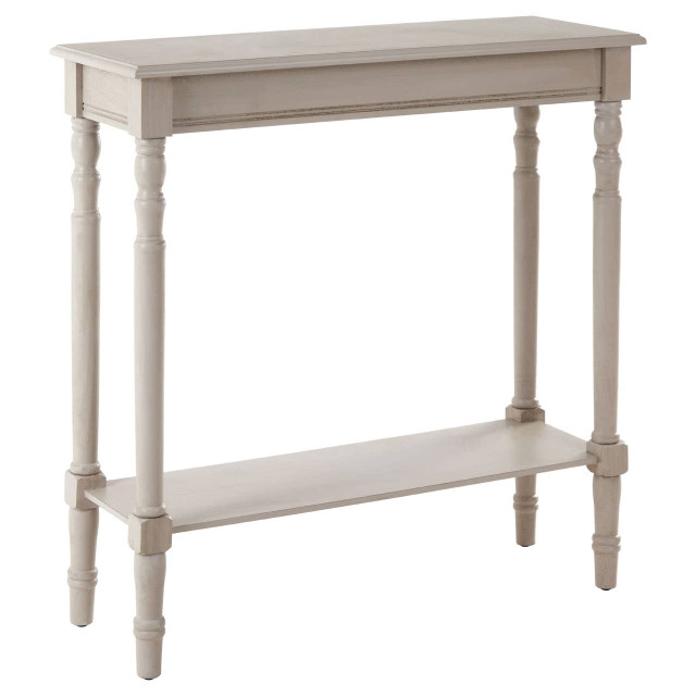 Premier Housewares Heritage Vintage Grey Console Table