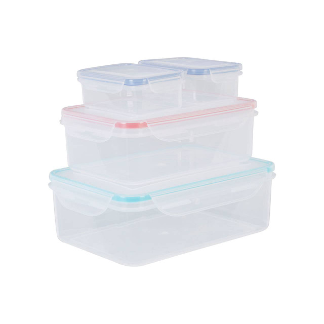 Premier Housewares Herrela 4pc Food Containers With Airtight Lids