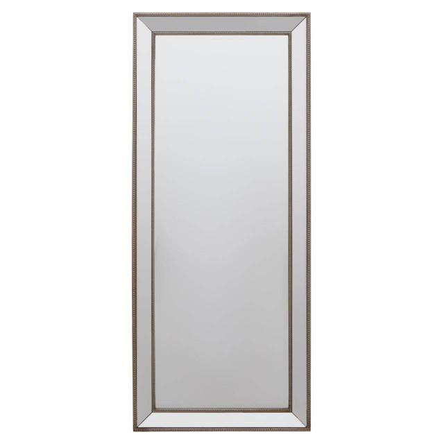 Premier Housewares Holmes Small Champagne Wall Mirror