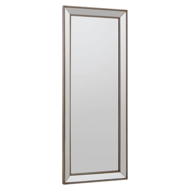 Premier Housewares Holmes Small Champagne Wall Mirror