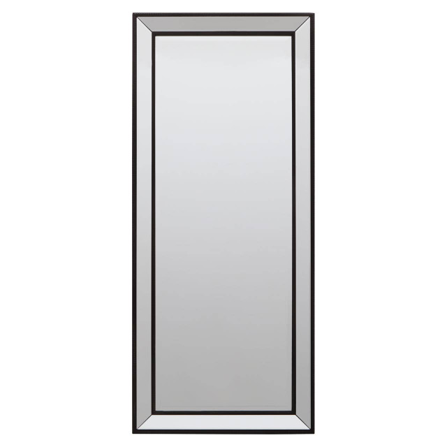 premier housewares Holmes Wall Mirror with Black Frame