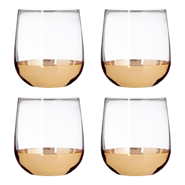 premier housewares Horizon Set Of Four Glass Tumblers
