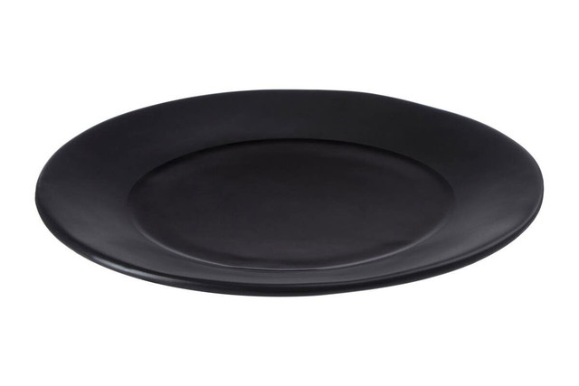 Premier Housewares Hygge Black Stoneware Dinner Plate