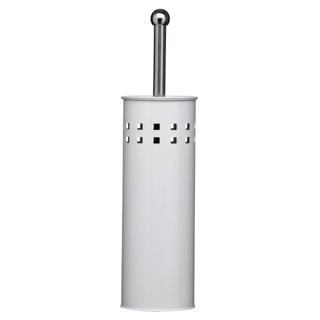 premier housewares Indy White Square Design Toilet Brush