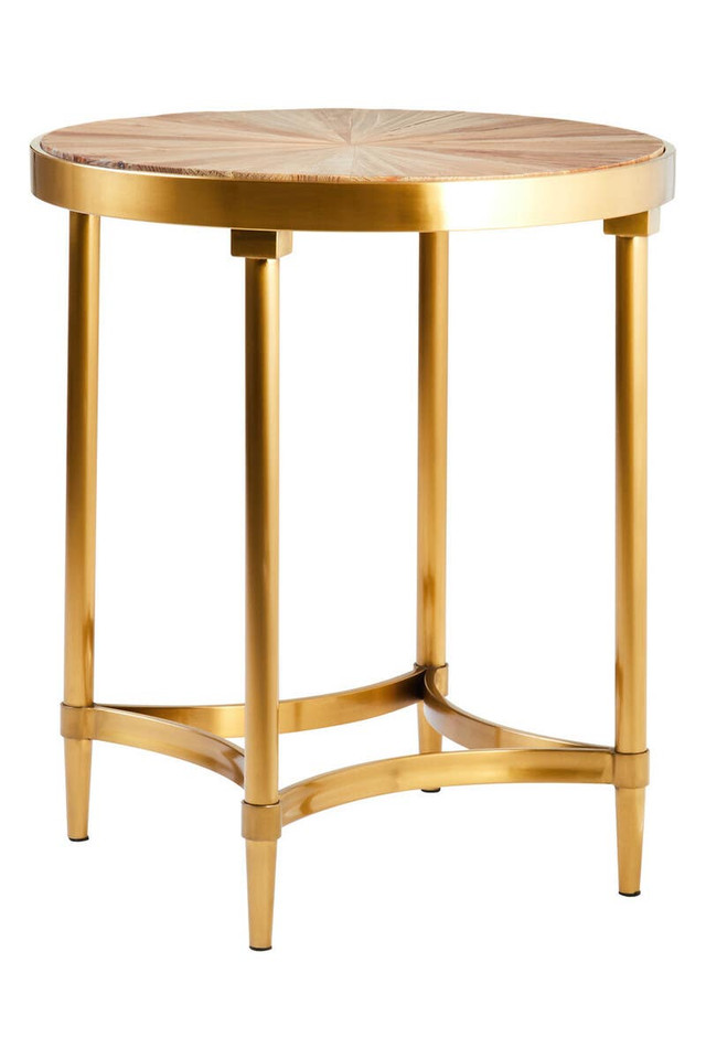 Premier Housewares Jana Side Table With Curved Frame