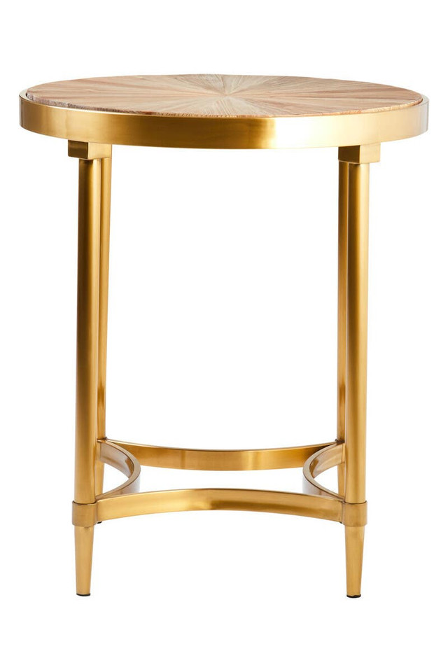 premier housewares Jana Side Table With Curved Frame